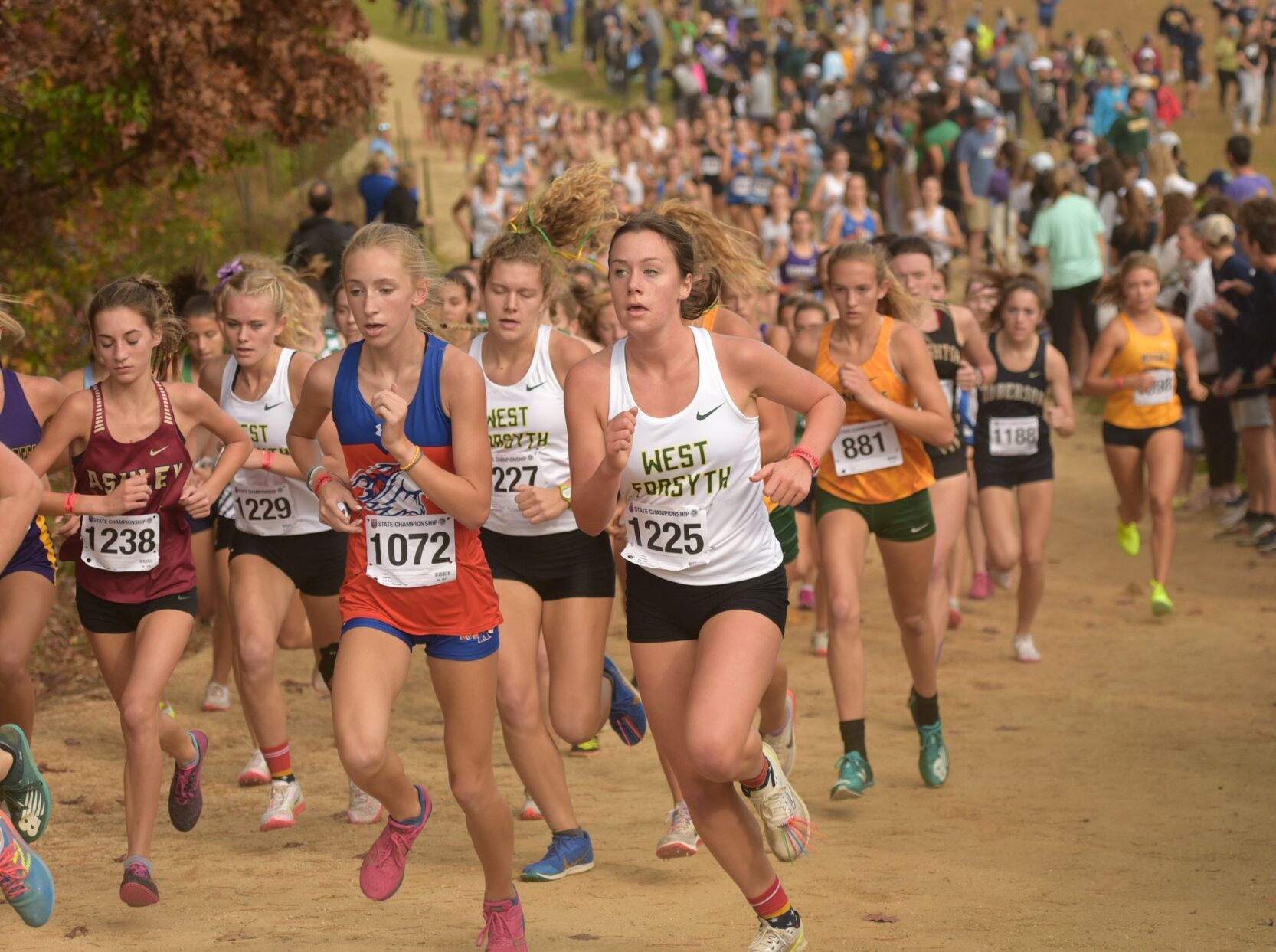 4A NCHSAA cross country championships